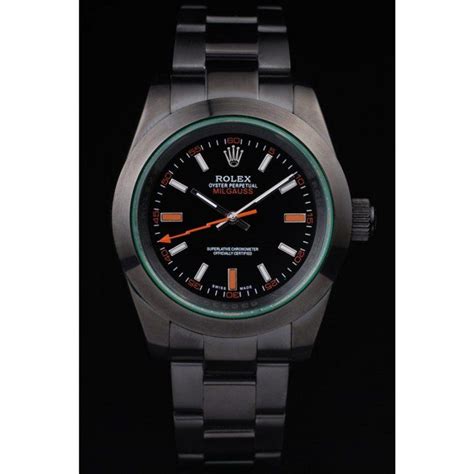 rolex milgauss pro-hunter tinted green saphire black dial prezzo|rolex milgauss shield.